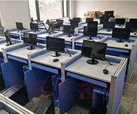 北京某大学-屏风电动升降考试桌
